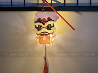 Lồng đèn con thỏ giỏ tre - sao mây có đèn Led (Trung thu - Đoàn viên) LDEN-TRE-02